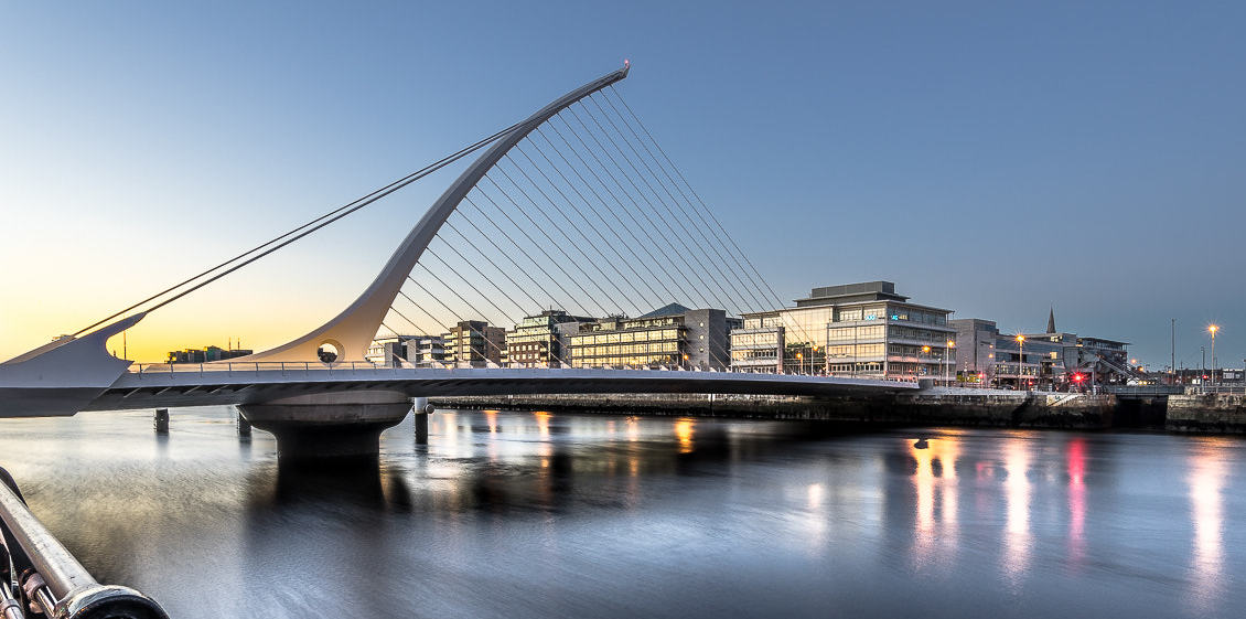 Picture of a bridge in Dublin, Ireland