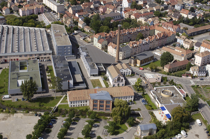 Picture of the UIT in Colmar, France viewed from above